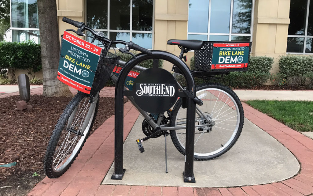 Center City Partners Bike Initiative - W. Tremont Ave and Hawkins St.