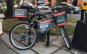 Center City Partners Bike Initiative - West Blvd and Camden Road
