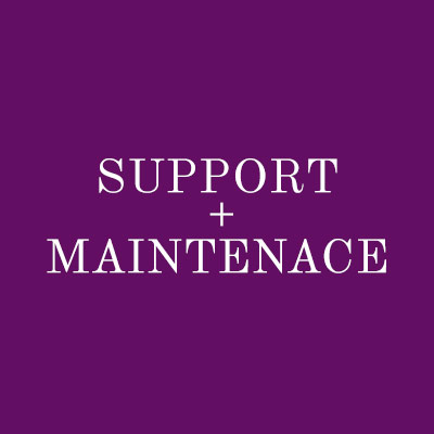 support-and-maintenance