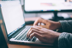 typing on a computer accessibility in websites