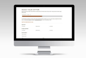 Construction Portal for New Home Builders and Sales Offer Inquiry