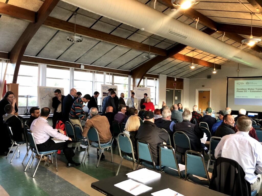 community meeting and engagement