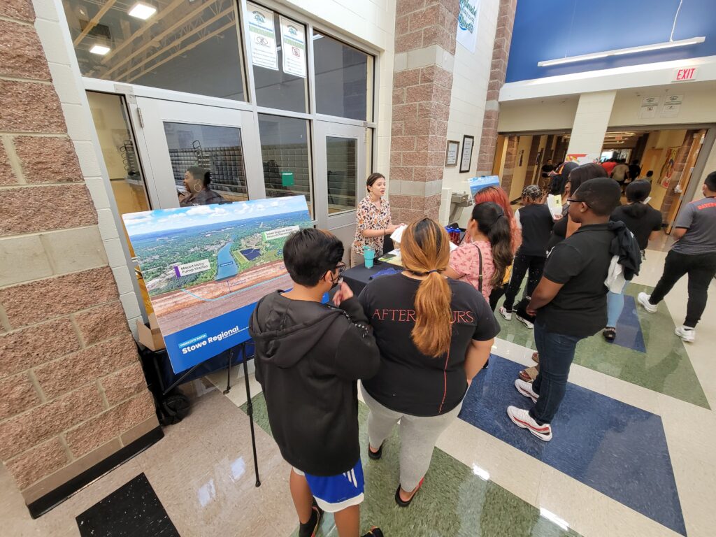 community meeting, municipal marketing