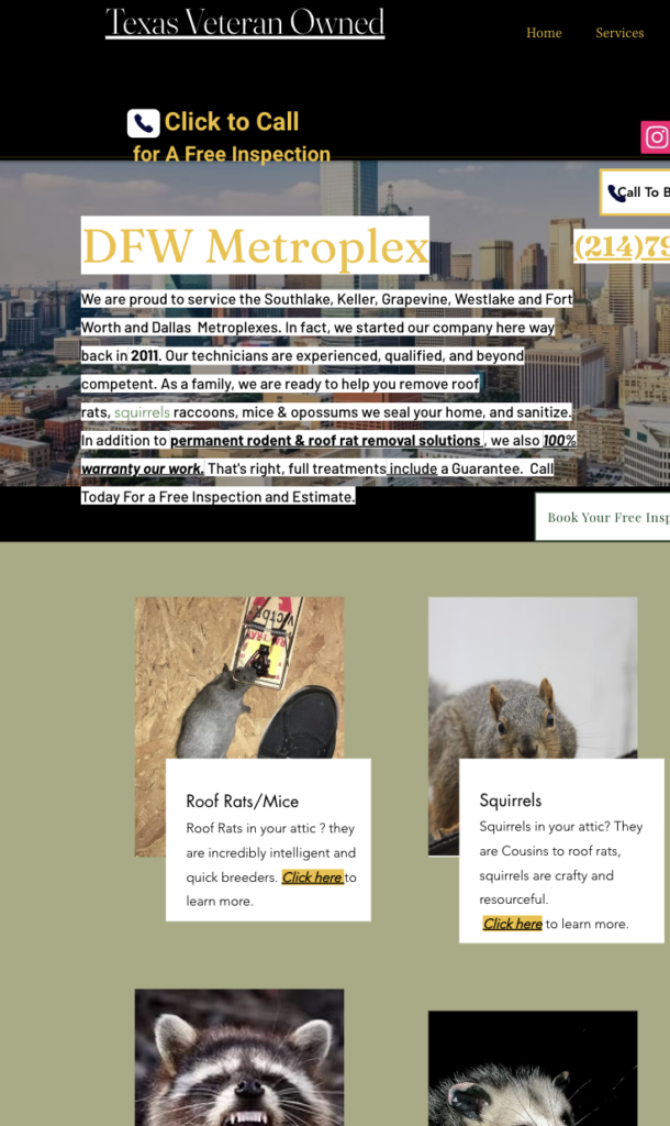 Market research, Landing page design, Web analytics, Press releases, Event promotion